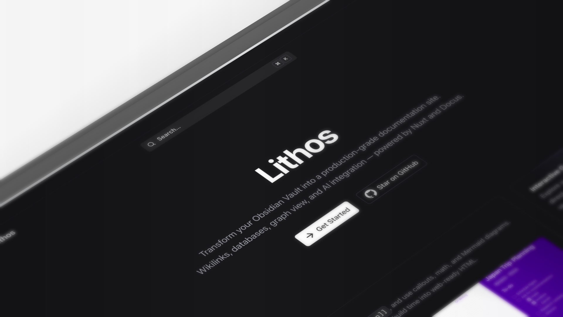 Lithos Documentation Interface